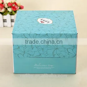 Custom Made Logo Folding Foldable Kraft White Takeaway Decorative Cupcake Box thumbnail-2