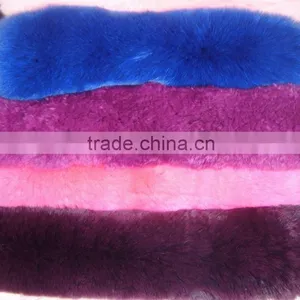 Multicolor Genuine Rex Rabbit Fur Plate for Garment /ihpone Covers thumbnail-5