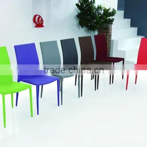 PVC Cheap Dining Chair thumbnail-4