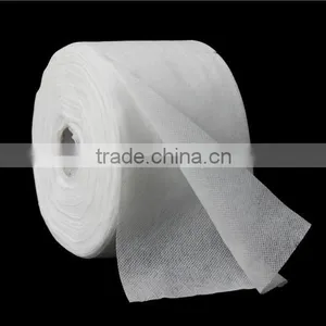 Soft Toucing Tear-off Nonwoven Towel Rolls, Non Woven Spunlace Roll thumbnail-1