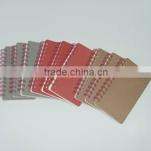 Die Cut Spiral Notebook With Colored Paper thumbnail-1