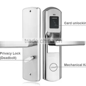 Stainless Steel Smart Card Lock for Hotel Solution LSD8108 thumbnail-3
