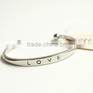 >>Fashion Women Vintage Love Cuff Bracelet/ thumbnail-4