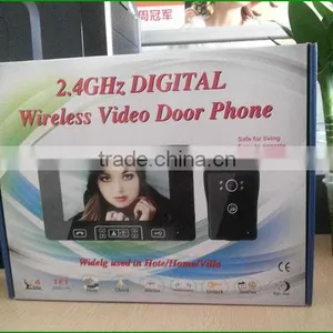 Long Range Touch Key 2.4GHz 7" Wireless Video Intercom With Remote Control Door Unlocking thumbnail-6