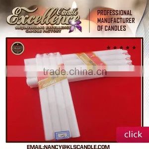 Africa Market 450g Velas Brancas/ White Flute/stick Candle/ Bougies thumbnail-3