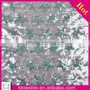 Sequin Embroidery Beads Pattern Fabric thumbnail-1