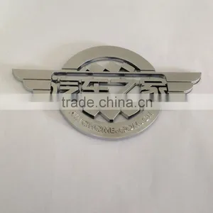 Customized Decorative 3D ABS Plastic Auto Emblem Badge Chrome Famous Car Logo thumbnail-3