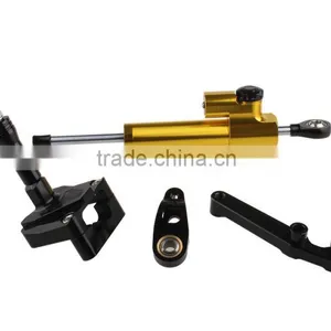 Soto Racing - CNC Steering Damper Set for Kawasaki EX NINJA250R 2008-2012 With Bracket Kits thumbnail-2