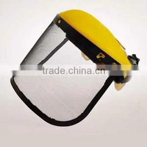2016 Half Helmet With Face Shield CE Standard PP Headgear & Wire Mesh Safety Face Shield PVC and PC Face Visor for Helmet thumbnail-1