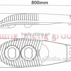 Road Led Street Lighting Outdoor 100w/120w/160w COB LED Street Light Aluminum Die Casting Housing Lamp Quality Choice thumbnail-6
