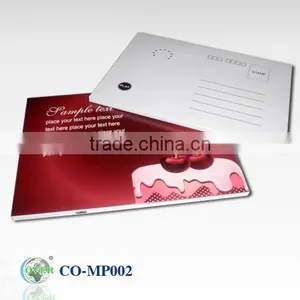 Promotional Items Voice Recording Postcards, USB Postcards for Wedding Favors thumbnail-2