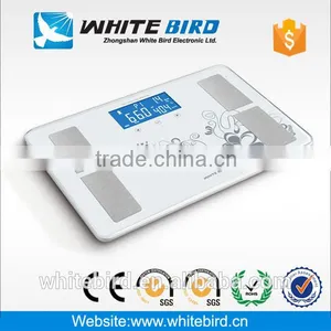 150kg LCD Electronic Digital Tempered Glass Body Fat Analyzer Scale thumbnail-3