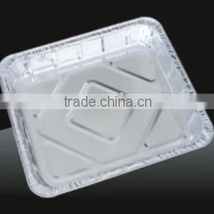 Square-shaped Aluminum Foil Container thumbnail-1
