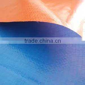 Plastic Blue Orange PP Tarp for Sale Tarpaulin Manufacturers thumbnail-1