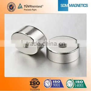 High Gauss Holding Arc Ferrite Magnet for Motor Hollow Magnet N35 thumbnail-1
