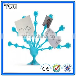 Interesting Peacock Name Card and Memo Card Holder, Office Desk Peacock Note Card Holder ID Card Holder thumbnail-1