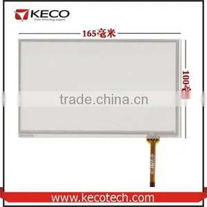 7.0 7 Inch Compatible 4 Wire Resistive 165*100 165mm*100mm HSD070IDW1-D00 Touch Glass Digitizer Screen thumbnail-1