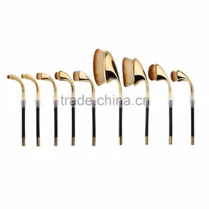 Newly Design 9pieces Makeup Brushes Set Different Color thumbnail-3