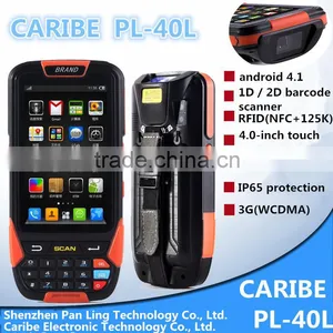 CARIBE PL-40L Ab046 Touch Screen Courier Pda Barcode Scanner With RFID/ WI-FI/GPRS/WCDMA thumbnail-1