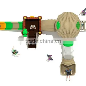 Commercial Plastic Outdoor Playground Equipment Wenzhou thumbnail-4