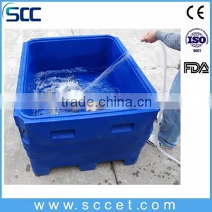 400L Roto-molded Insulated Fish Tubs Fish Container thumbnail-3