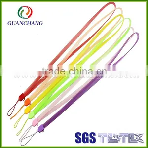 China Hot Sale Marketing Advertising Gift Item Bright Color Eco-friendly Soft Pvc Lanyard for Mobile Phone thumbnail-1