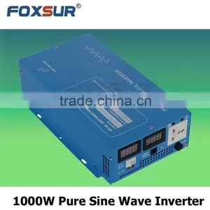 Digital Display for Battery and Output Voltage Pure Sine Wave Inverter 1000W 48V DC to 230V AC, DC to AC Solar Power Inverter thumbnail-1