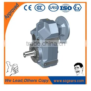 Good Quality Helical Inline Gearbox With Electric Motor thumbnail-5
