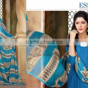 CHANDERI COTTON SALWAR KAMEEZ thumbnail-4