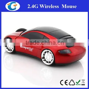 Wheeled Scroll Vehicle Shaped Wireless Mouse thumbnail-3
