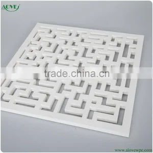 Pvc/Wpc Foam Board Carved Board Screen and Room Dividers Waterproof Fireproof Mothproof Nontoxic Quality Choice thumbnail-3