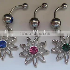 Dangle Belly Ring thumbnail-2