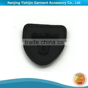 Professional Heat Press Logo PVC Leather Custom Patch Label thumbnail-1