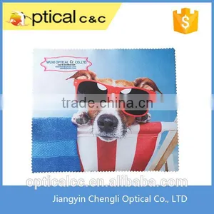 Custom Printing Microfiber Cleaning Cloth for Eyeglasses Lenses thumbnail-1
