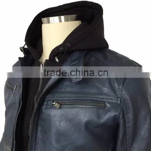 Best Selling Men PU Jacket thumbnail-1