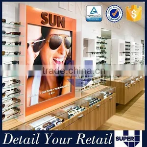 2016 Fashion Eyewear Retail Shop Furniture Wall Mount Sunglasses Displays thumbnail-4