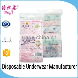 Ladies' Disposable Paper Panties With Printing for Days of The Menstrual Cycle,Hospitals,Pregnancy,Travel Supplier's Choice thumbnail-1