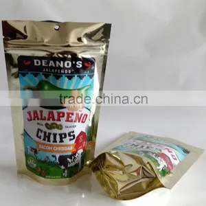 Gold Color Chips Snack Packaging Bag thumbnail-1