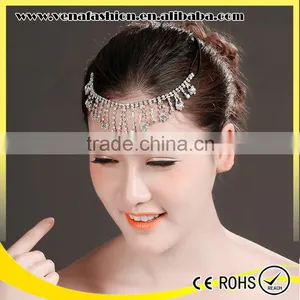 China Wholesale Crystal Headbands, Crystal Bridal Headband thumbnail-6