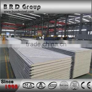 Fireproof Wall Panel Polyurethane PU Sandwich Panels for Sale thumbnail-5