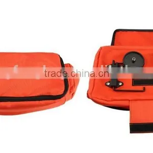 Orange Shoulder Folding Shopping Bags With Wheels GWB021 thumbnail-3