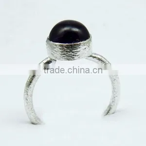 Classic Passion !! Purple Amethyst 925 Sterling Silver Ring, Silver Jewelry Supplier India, 925 Sterling Silver Jewelry thumbnail-6