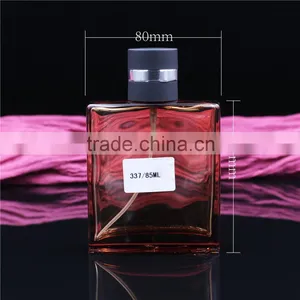 85ml High End Men Glass Perfume Bottles thumbnail-1