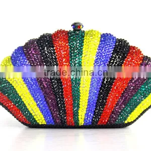 Fashion Lady Rhinestone Crystal Clutch Bag/magazine Clutch Bag/acrylic Purse Display thumbnail-4
