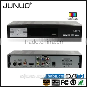 JUNUO China Factory 2016 OEM New Quality Full hd Strong Tuner Mstar 7t01 Indonesia tv Decoder Set Top Box Dvb t2 thumbnail-2