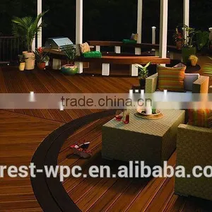 FRSTECH Faux Wooden Flooring Waterproof Solid Wpc Wood Decking thumbnail-2