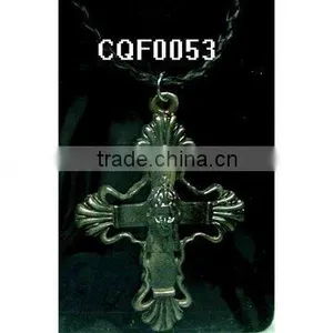 Pewter Cross Fashion Charm thumbnail-1