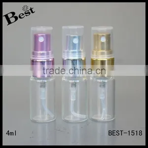 4ml Tube Glass Bottle Clear, e Liquid Perfume Sample Vail thumbnail-1