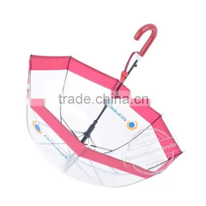Fashion Straight Transparent Bubble Poe Umbrella thumbnail-2
