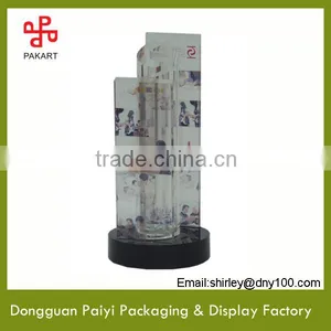 Top Quality Plastic Acrylic Advertising Led Rotating Display thumbnail-1